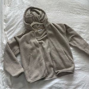 Oversized TNA Sherpa Hoodie